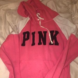 Pink hoodie